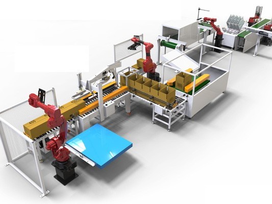 鞋材包裝線集成應(yīng)用