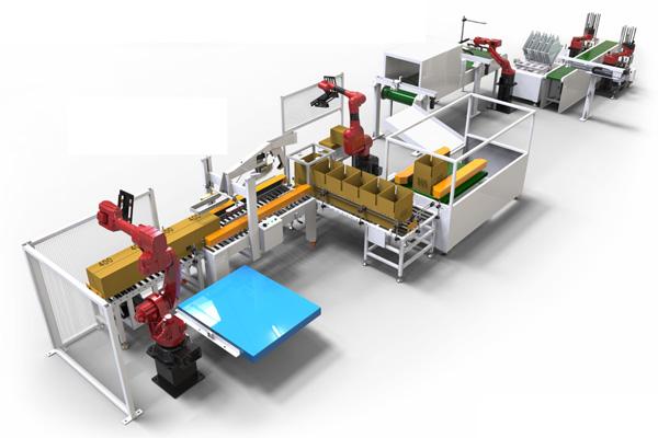 鞋材包裝線集成應(yīng)用