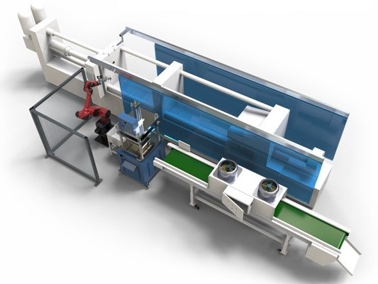 六關(guān)節(jié)機器人應(yīng)用于壓軸行業(yè)