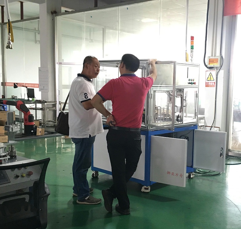 挪亞方舟自動(dòng)化檢測(cè)設(shè)備—客戶來(lái)訪