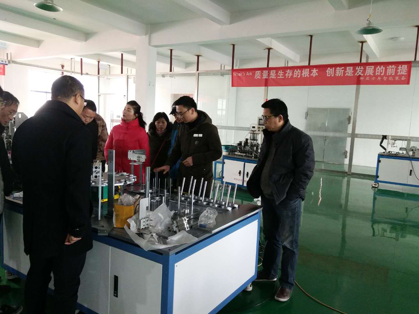 上汽通用五菱汽車股份到訪挪亞方舟，共話自動檢測技術(shù)與品質(zhì)管理 