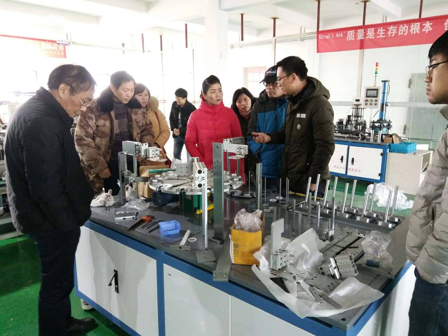 上汽通用五菱汽車股份到訪挪亞方舟，共話自動檢測技術(shù)與品質(zhì)管理