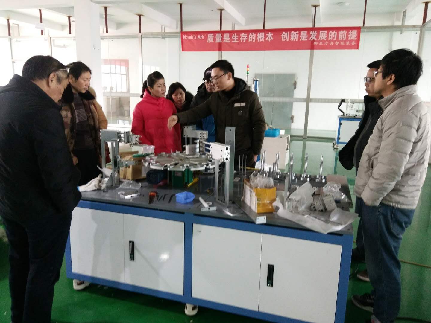 上汽通用五菱汽車股份到訪挪亞方舟，共話自動檢測技術(shù)與品質(zhì)管理